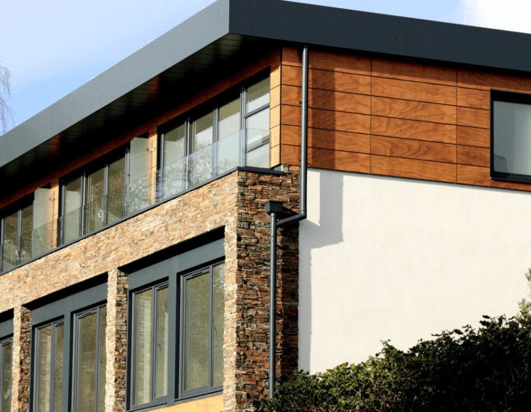 A MODERN CORNER HOUSE